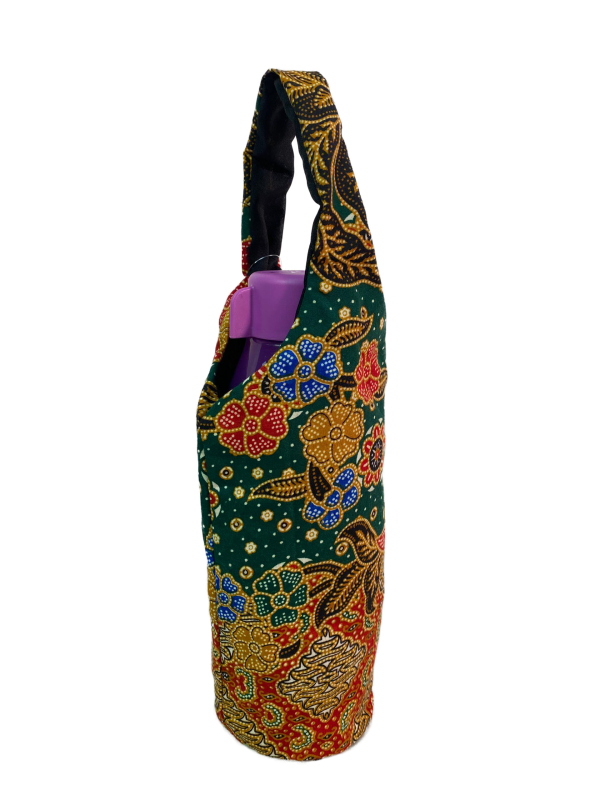 Batik Bottle Bag