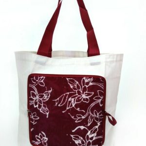 Batik Folding Bag Zip