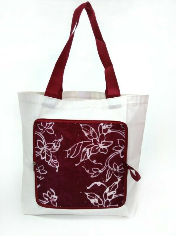 Batik Folding Bag Zip