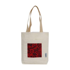 Batik Tote Bag (Small Pocket) - Image 3