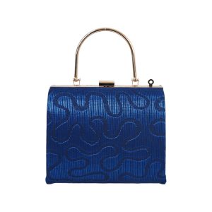 Songket Clutch Bag Royal Blue