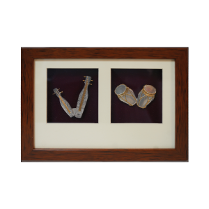 Frame 2 in 1 Pewter - Sape, Gendang