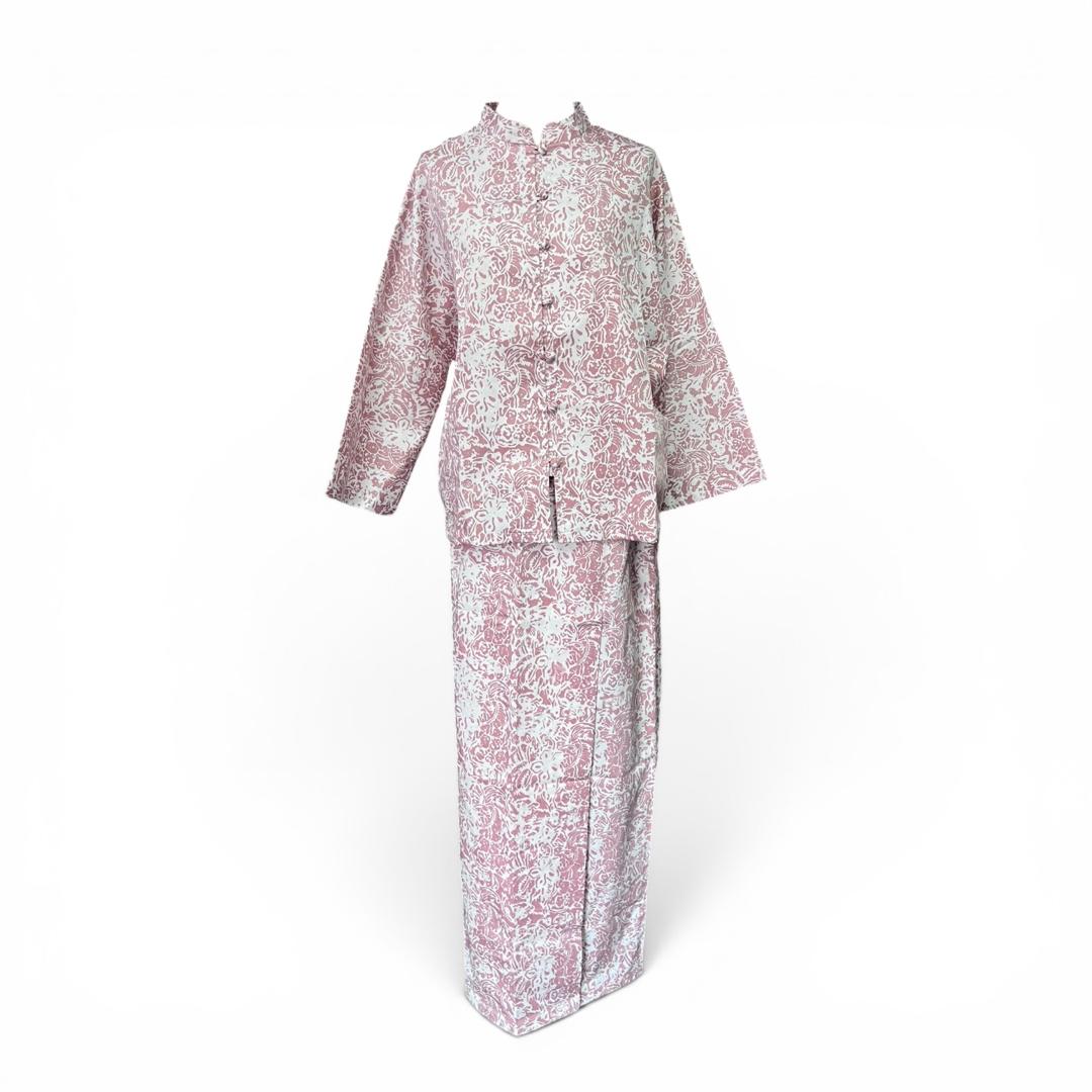 Kurung Modern Batik Cotton Satin - Image 7