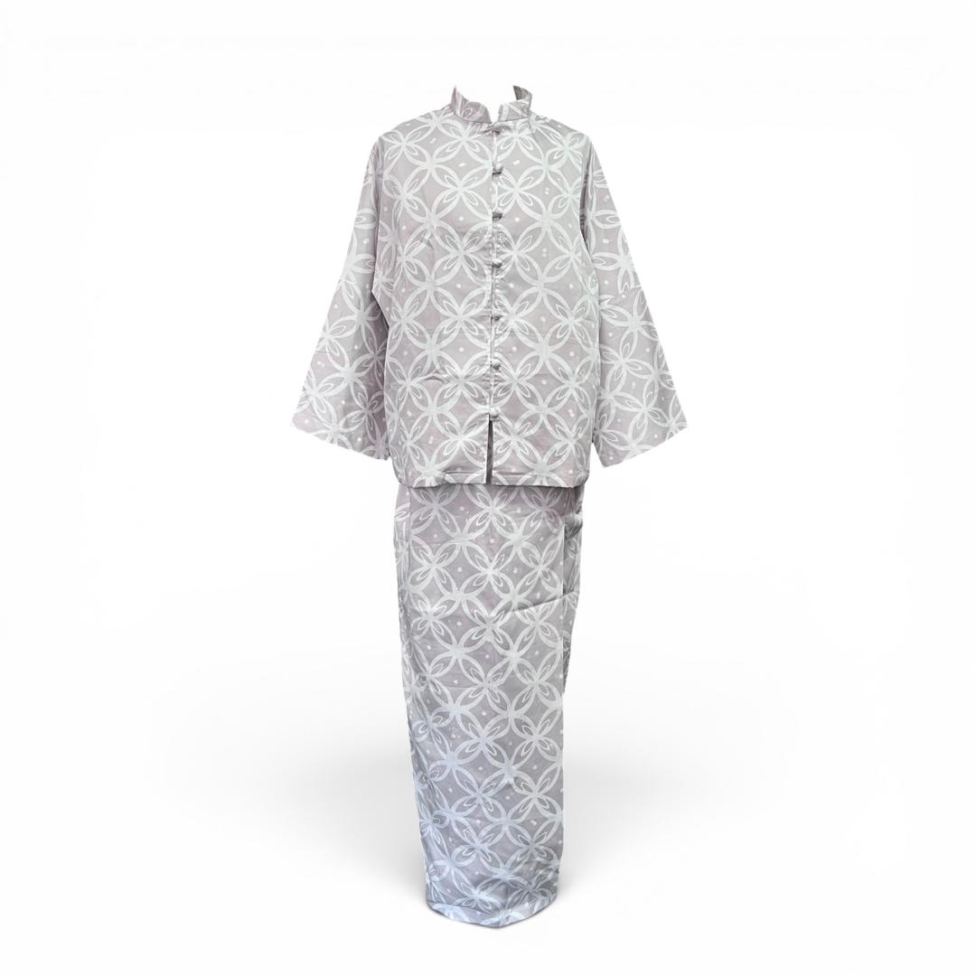 Kurung Modern Batik Cotton Satin - Image 11