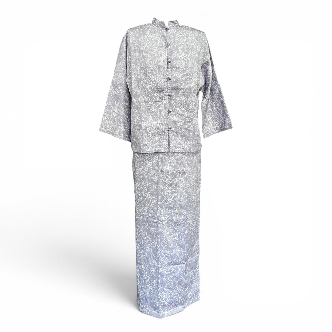 Kurung Modern Batik Cotton Satin - Image 13